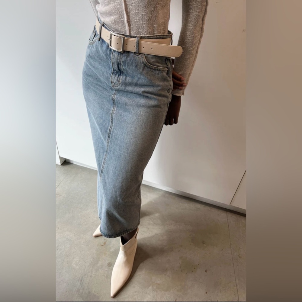 Oak & Fort | NWT Denim Skirt